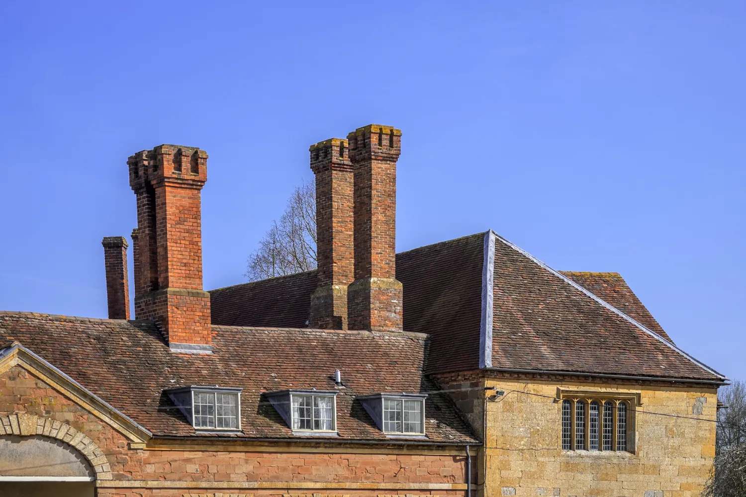 Coughton court stately home